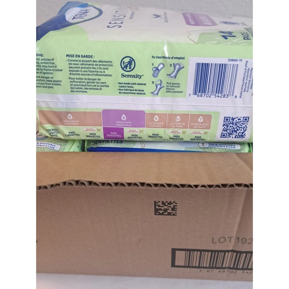 Tena brand new